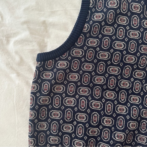 VINTAGE POLO RALPH LAUREN boxy oversized sweater vest - Picture 3 of 3